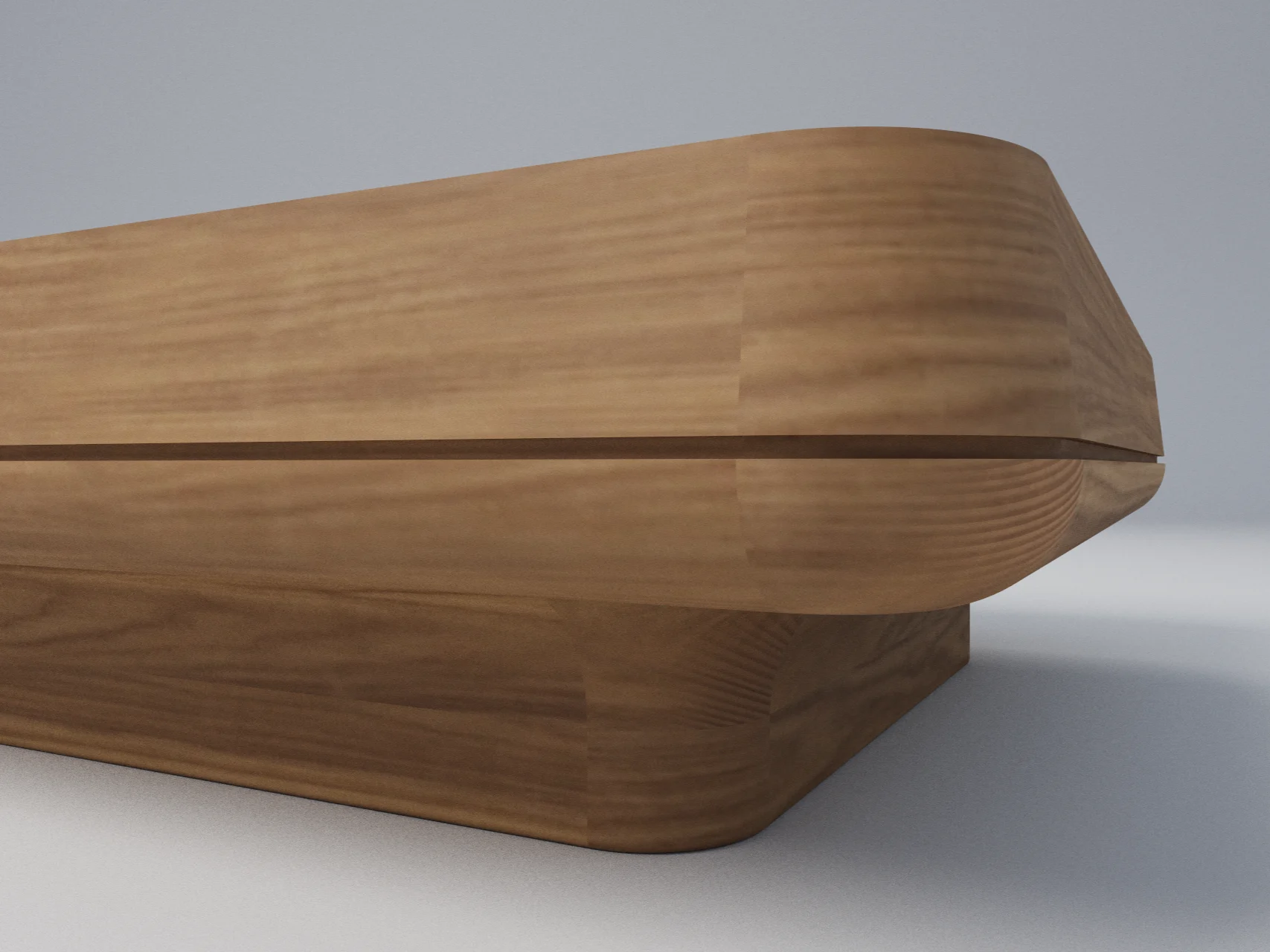 Forma - Walnut Coffee Table + free plans and cut sheets, picture 6 of 6