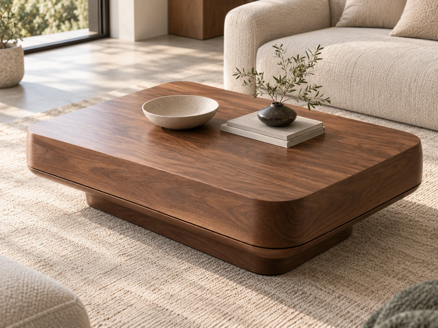 Forma - Walnut Coffee Table + free plans and cut sheets, picture 3 of 6